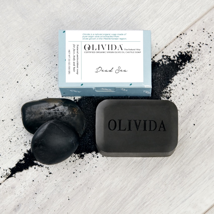 Olivida Dead Sea Mud Bar Soap