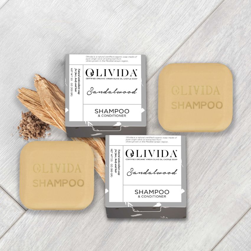 Sandalwood Shampoo & Conditioner Bar